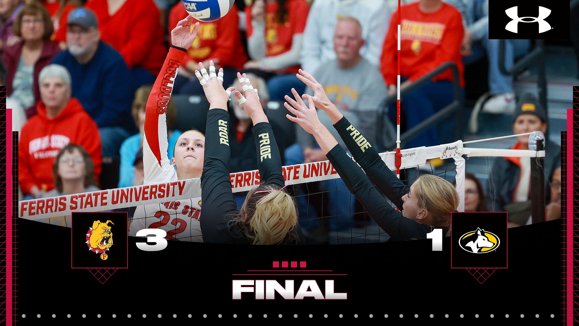 Ferris State Volleyball Beats Michigan Tech In First Home Match Of The Year