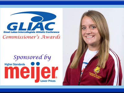 Tina Muir Earns GLIAC Commissioner's Honor