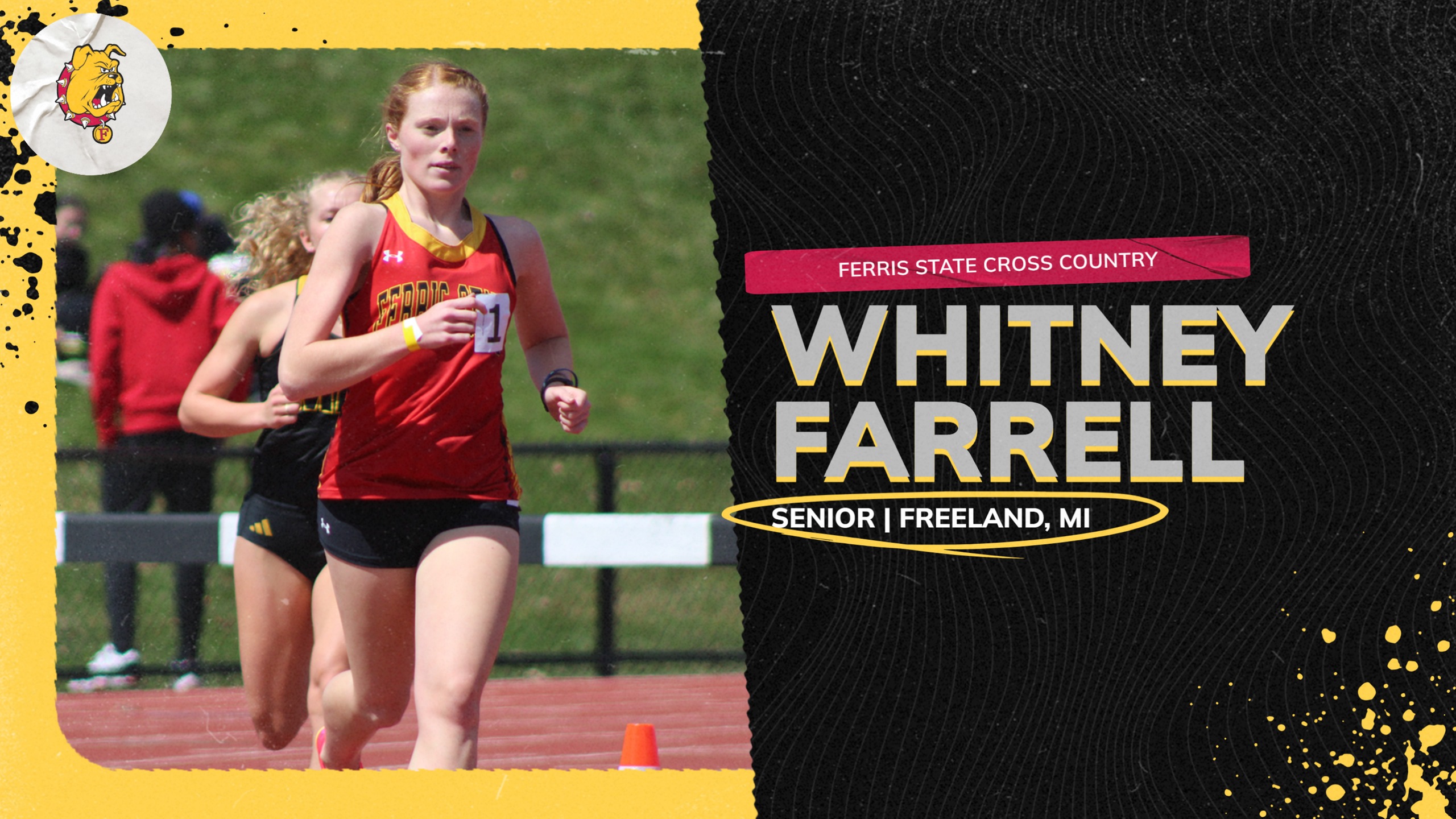 FEATURE: Prideful Ferris State Cross Country Standout Whitney Farrell Enjoying Successful FSU Experience